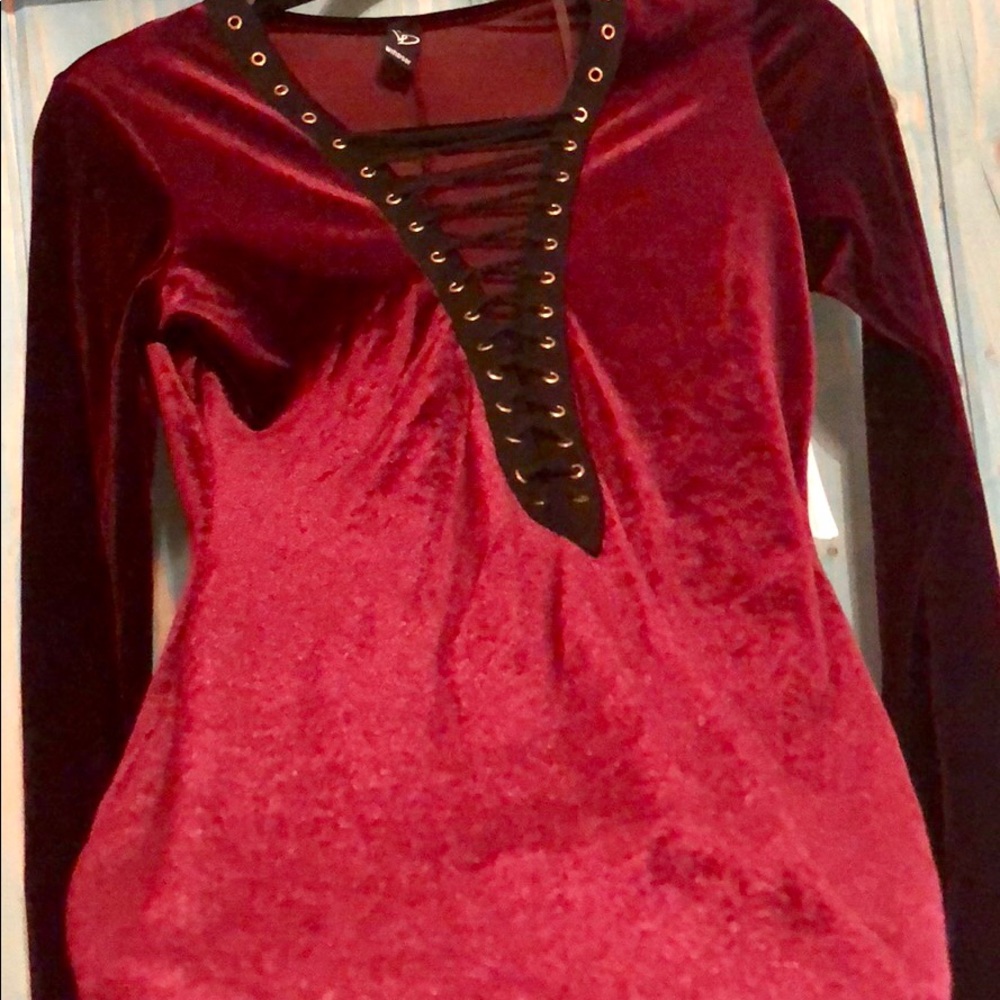 Windsor velvet dress size small - Picture 2 of 4